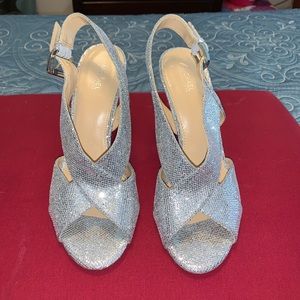 Michael Kors Silver Heels